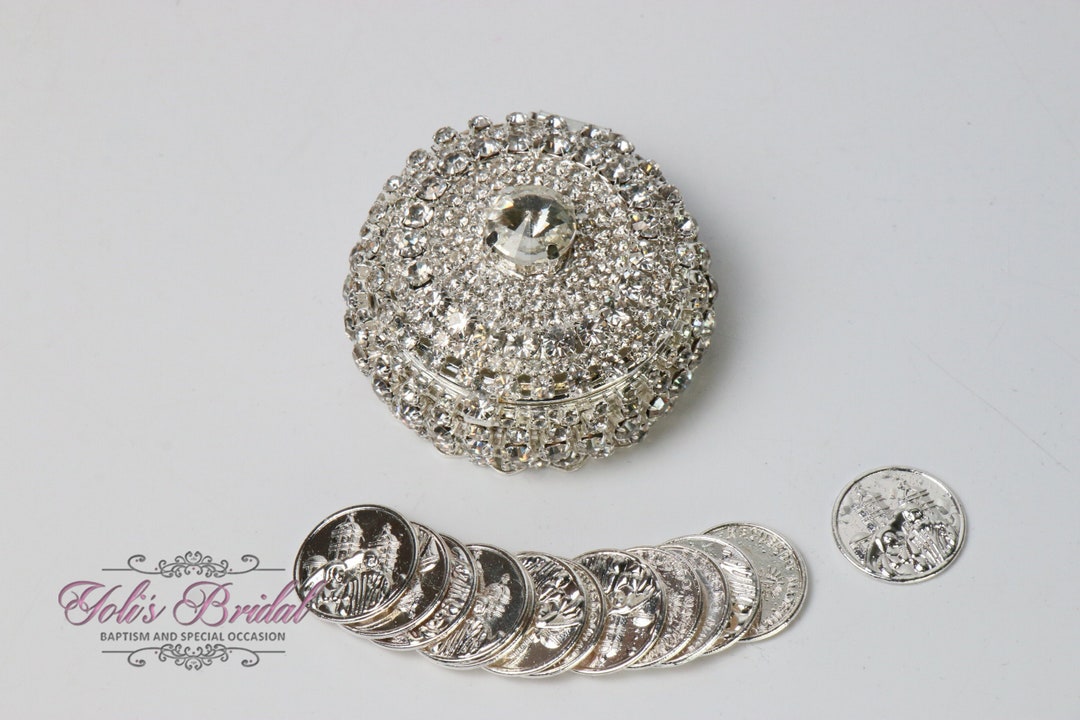 Arras Rings FAST SHIPPING!! Silver Wedding Arras, Arras De Boda, Unity Coins ...