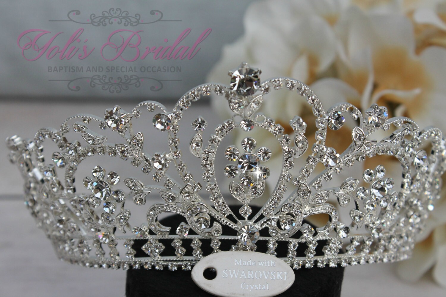 Swarovski Tiara, Quinceaneratiara, Crystaltiara ,wedding  display picture 3
