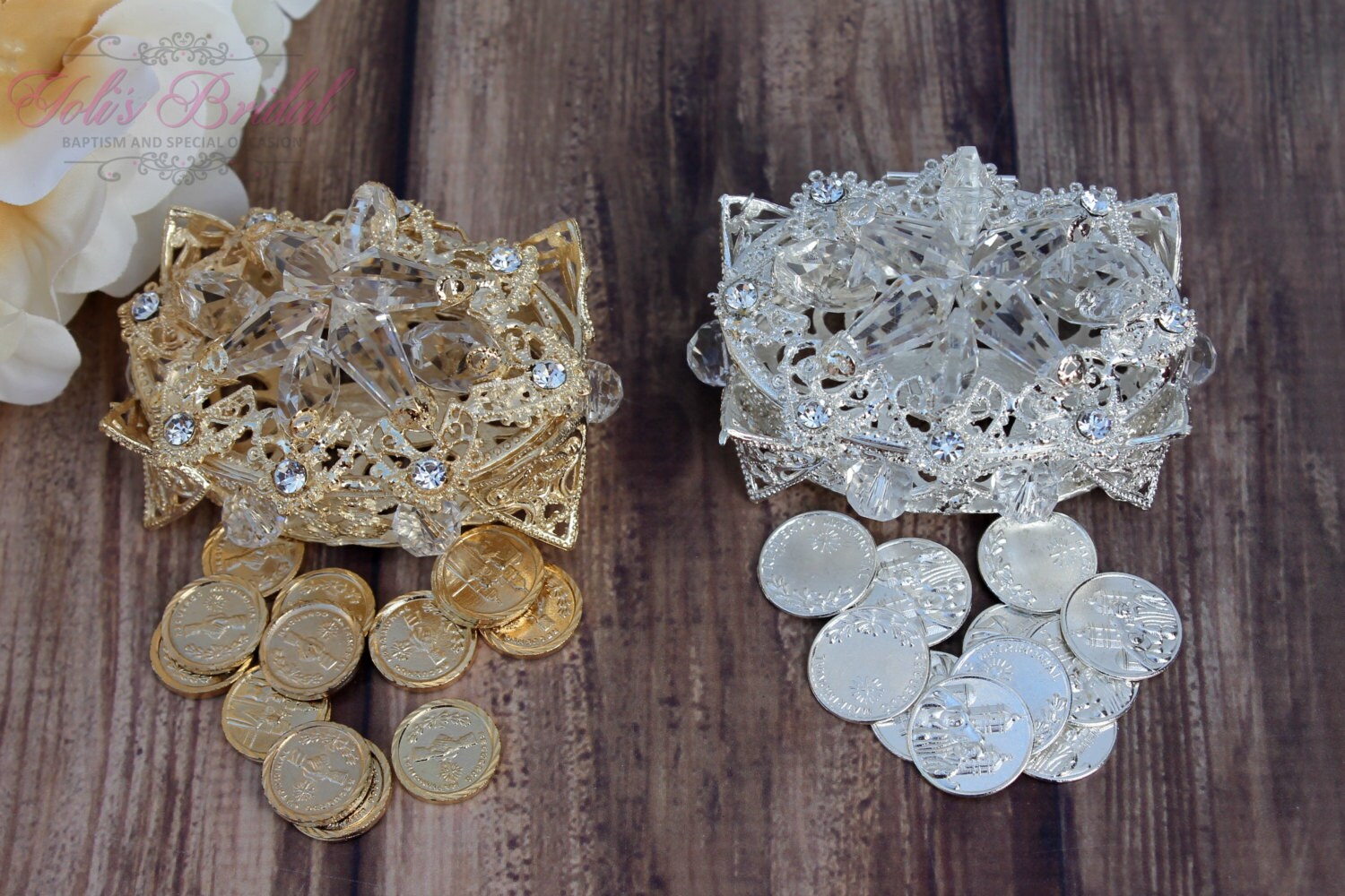 Wedding Arras Arras de Boda Unity Coins Silver Wedding Etsy