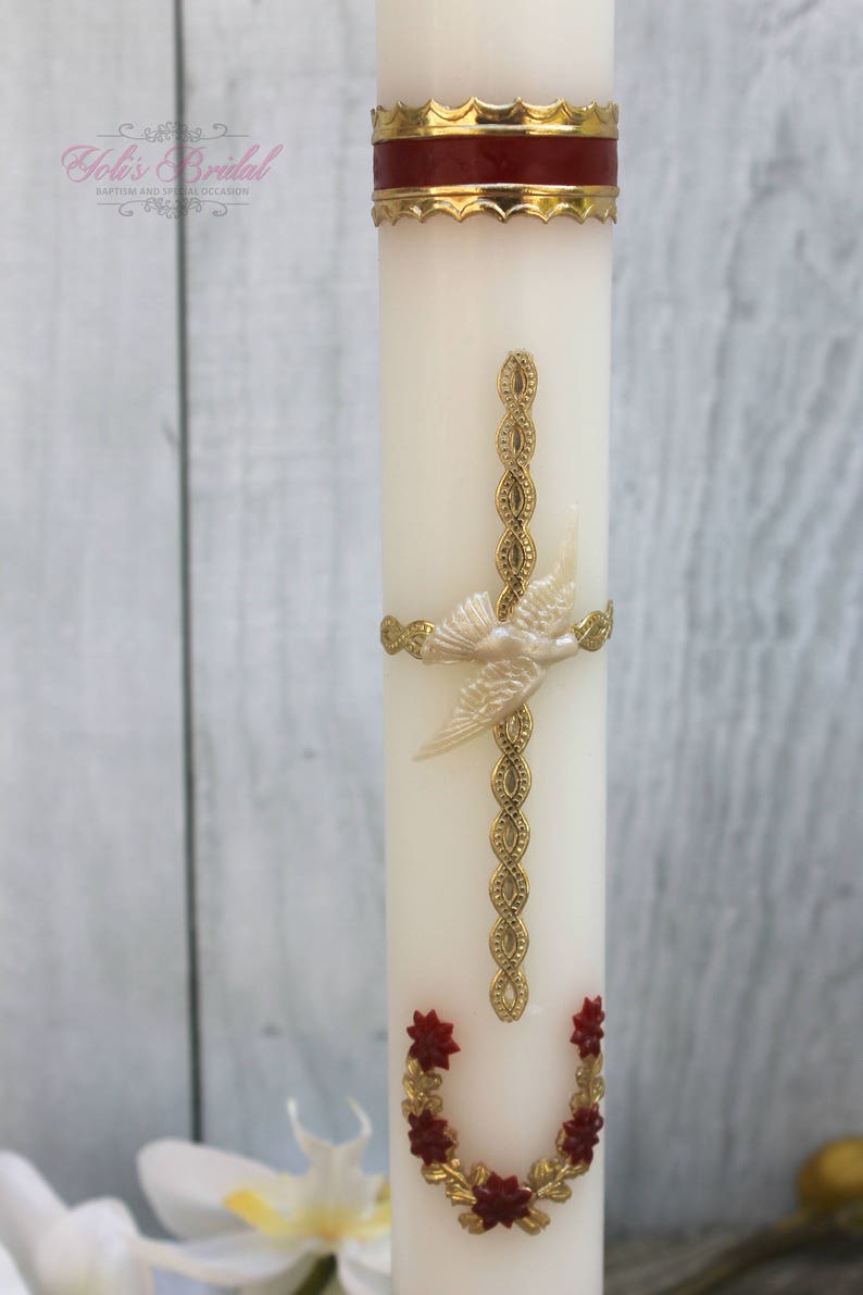 FAST SHIPPING Beautiful Confirmation Candle, Confirmation Gift, Confirmation Day, Confirmation Ceremony image 3