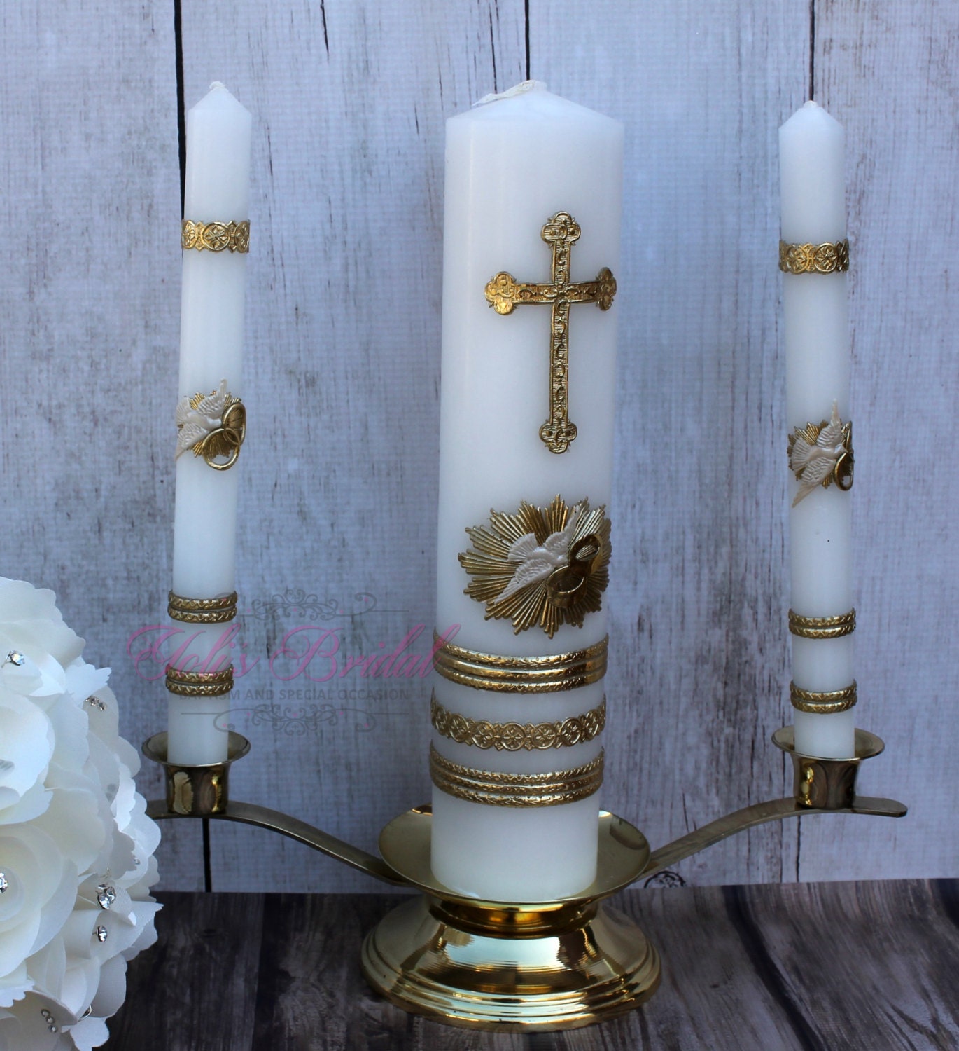 Catholic unity cheap candle set