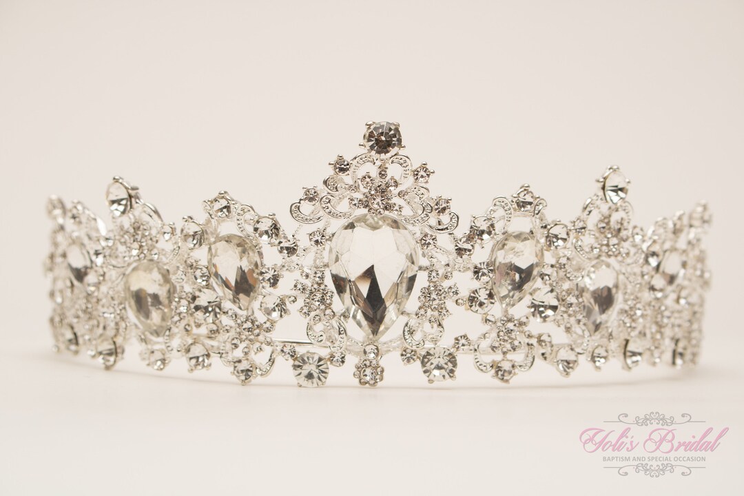 FAST Shipping!!!silver Swarovski Tiara, Cristaltiara, Wedding