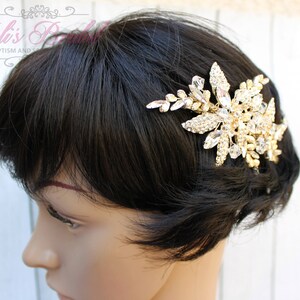 FAST SHIPPING Bridal Hair Comb, Wedding Hair Comb, Crystal Hair Comb, Swarovski Hair Comb, Headpiece, Crystal Headpiece, Bridal Headpiece image 4