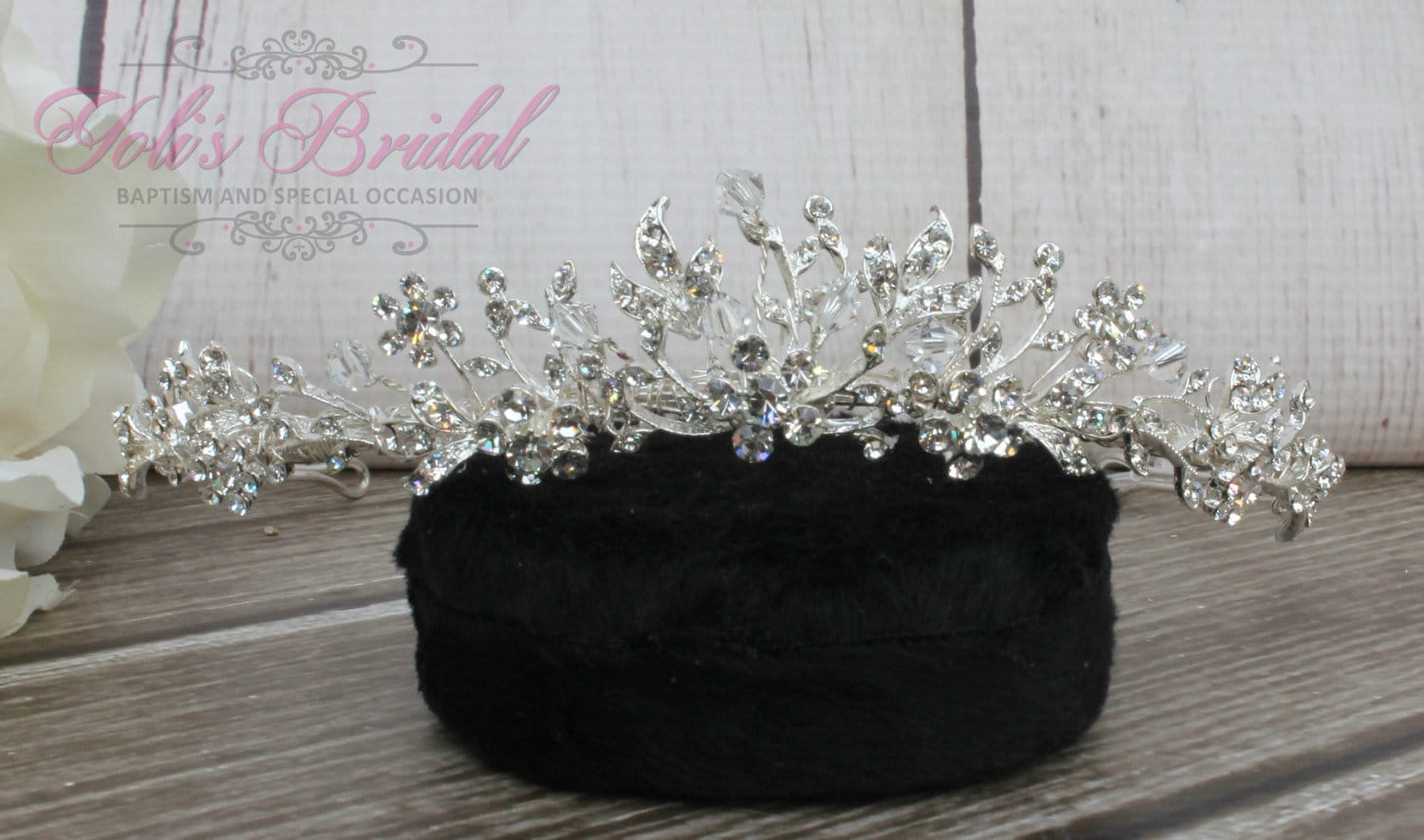 Swarovski Tiara, QuinceaneraTiara, CrystalTiara,Wedding Tiara, Wedding…