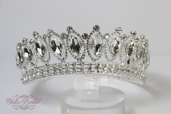 FAST SHIPPING!!! Beautiful Silver Crown, Gorgeous Silver  display picture 1