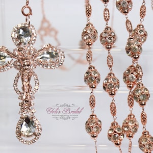 ¡¡¡ENVÍO RÁPIDO!!! Cordón de unidad de oro rosa, lazo de boda, hermoso lazo de boda brillante, cordón de unidad nupcial, 50 aniversario, regalo de boda