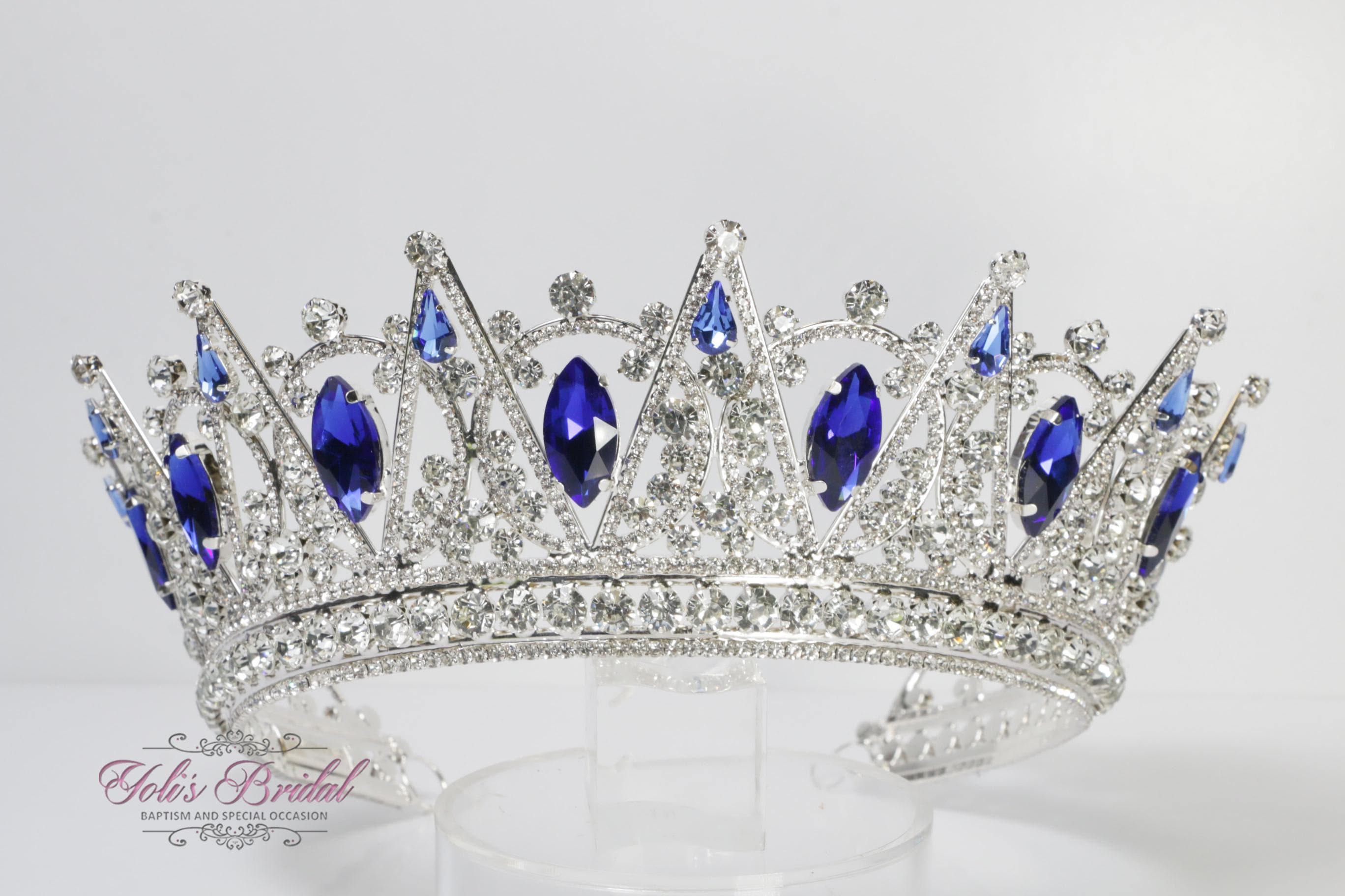 Stunning New Tiara. Silver The Age of Pearls Crown Tiara in Silver | Royalty Crown  main image 3