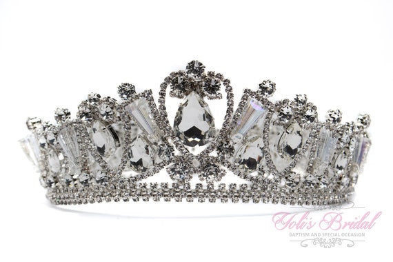 FAST SHIPPING!! Silver Round Crown, Royal Crown, Full Crown  display picture 3