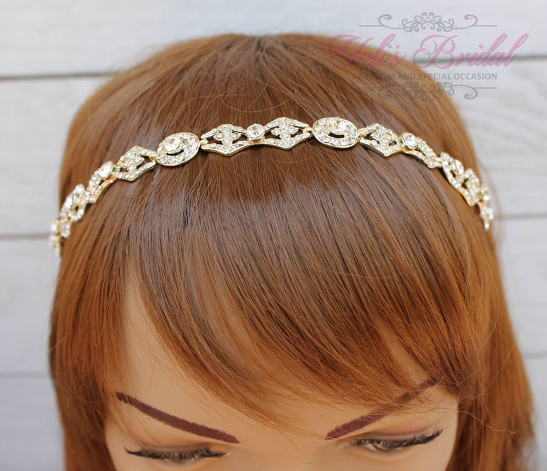 FAST SHIPPING Bridal Headband, Crystal Headband, Swarovski Headband, Bridal Crystal Headband, Swarovski Bridal Headband, Bridal Headpiece, image 3