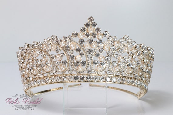 Gorgeous Crown Amazon.com: ARCOFF Tiaras and Crowns for Women, Gorgeous  main image 4