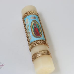 FAST SHIPPING!! Beautiful Gold Candle for any occasion, Wedding Candle, Christening Candle, Baptism Candle, Communion Candle, Confirmation