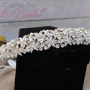 FAST SHIPPING Swarovski Headband, Bridal Tiara, Bridal Hair Comb, Swarovski Hair Comb, Crystal Hair Comb, Swarovski Hairband image 2