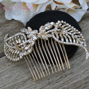 FAST SHIPPING Bridal Hair Comb, Wedding Hair Comb, Crystal Hair Comb, Swarovski Hair Comb, Headpiece, Crystal Headpiece, Bridal Headpiece image 1