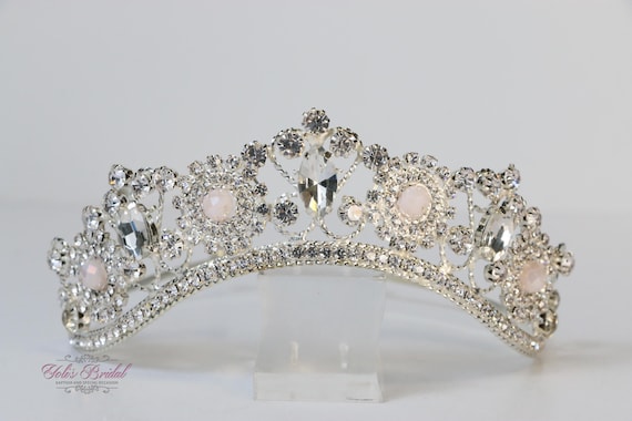 Stunning Tiara!! RAGUPEL Crown,Wedding Tiara Princess Crown,Stunning Crystal  main image 3