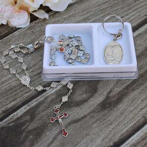 SALESALE Handcrafted Beautiful Confirmation Rosary, Confirmation Rosary, Rosary Gift, Confirmation Gift, Confirmation Day image 2