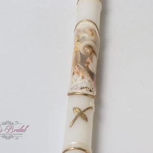 FAST SHIPPING!! Beautiful Girl First Communion Candle, Communion Candle, Primera Comunion, Girl First Communion, First Communion Candle