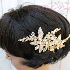 FAST SHIPPING Bridal Hair Comb, Wedding Hair Comb, Crystal Hair Comb, Swarovski Hair Comb, Headpiece, Crystal Headpiece, Bridal Headpiece image 5