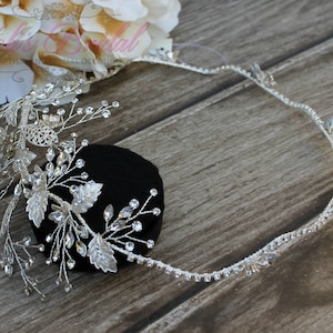 FAST SHIPPING!! Swarovski Bridal Halo, Bridal Wreath, Bridal Hair Comb, Swarovski  Hair Comb, Crystal Hair Comb, Swarovski Hairband