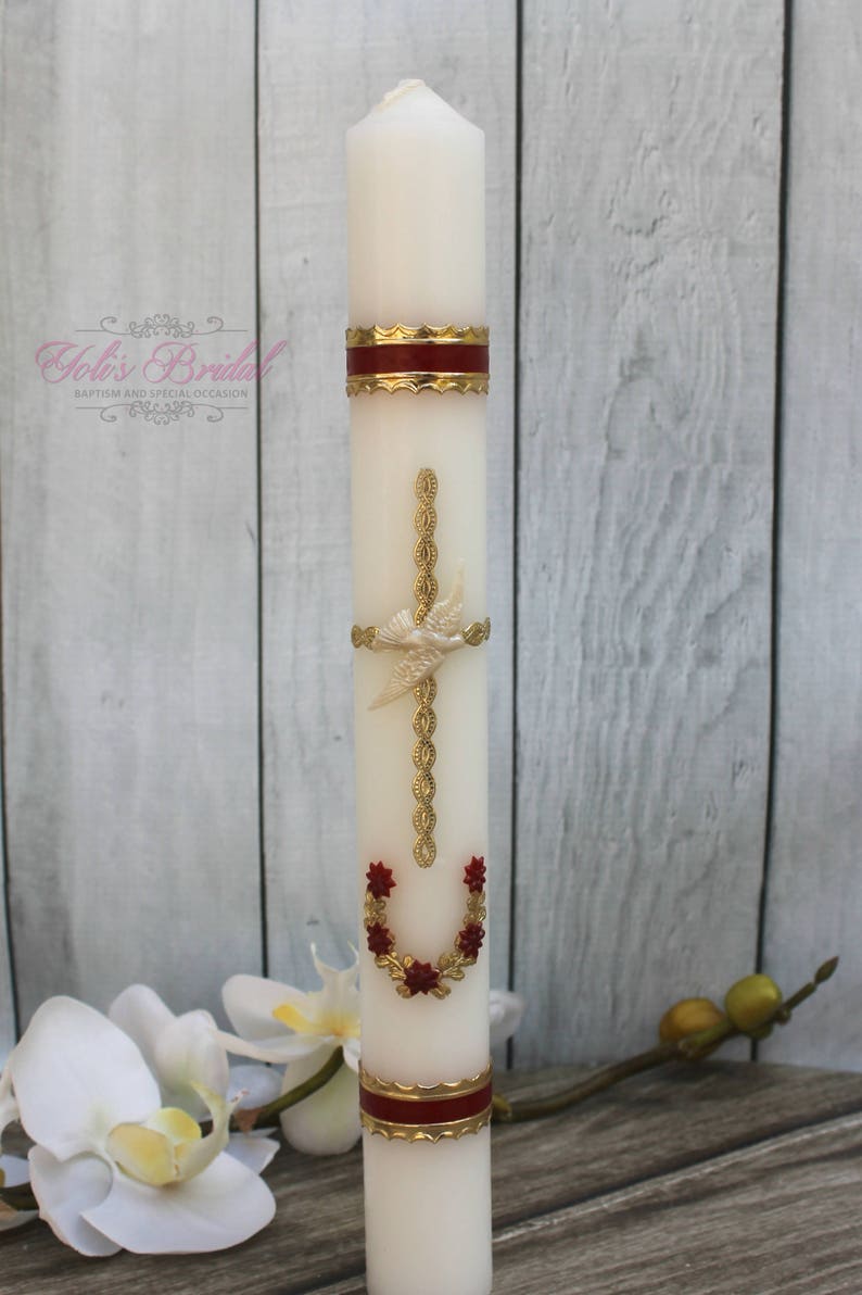 FAST SHIPPING Beautiful Confirmation Candle, Confirmation Gift, Confirmation Day, Confirmation Ceremony image 2