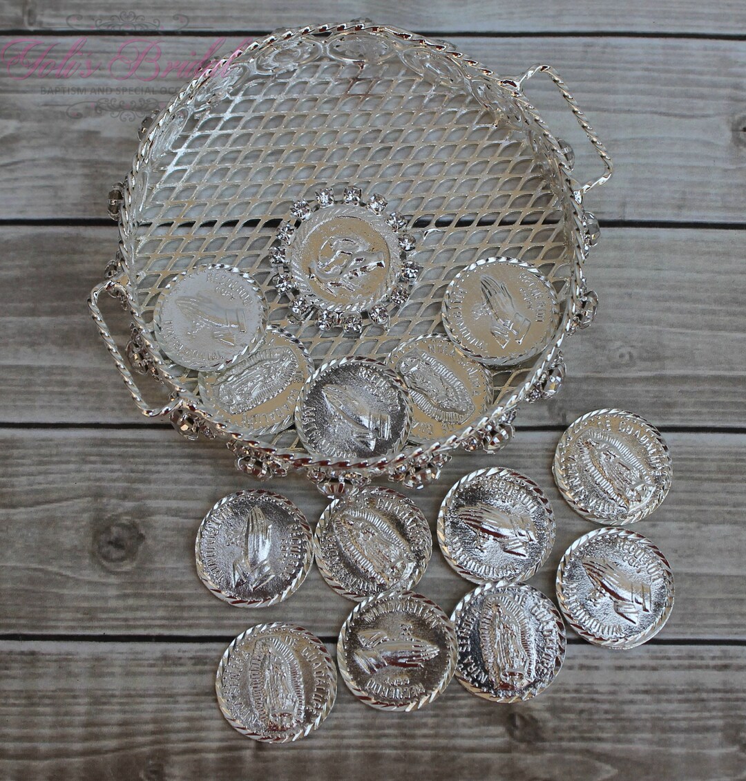 FAST SHIPPING!!! Beautiful Sparkling Silver Bridal Arras, Gorgeous ...