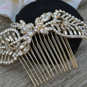 FAST SHIPPING Bridal Hair Comb, Wedding Hair Comb, Crystal Hair Comb, Swarovski Hair Comb, Headpiece, Crystal Headpiece, Bridal Headpiece image 3