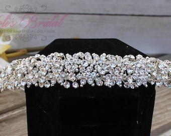 FAST SHIPPING!! Swarovski Headband, Bridal Tiara, Bridal Hair Comb, Swarovski  Hair Comb, Crystal Hair Comb, Swarovski Hairband