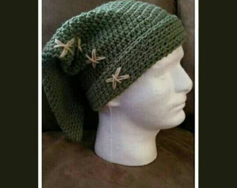 Crocheted Elf Hat inspired by Link Zelda Costume Cosplay