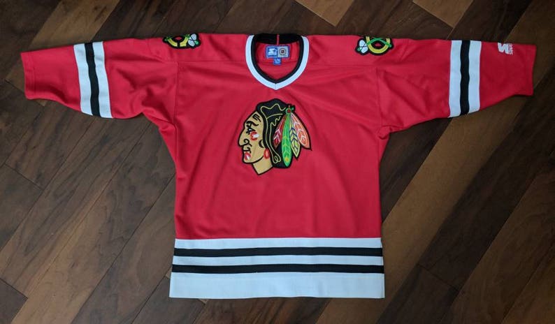 blackhawks jersey sizing