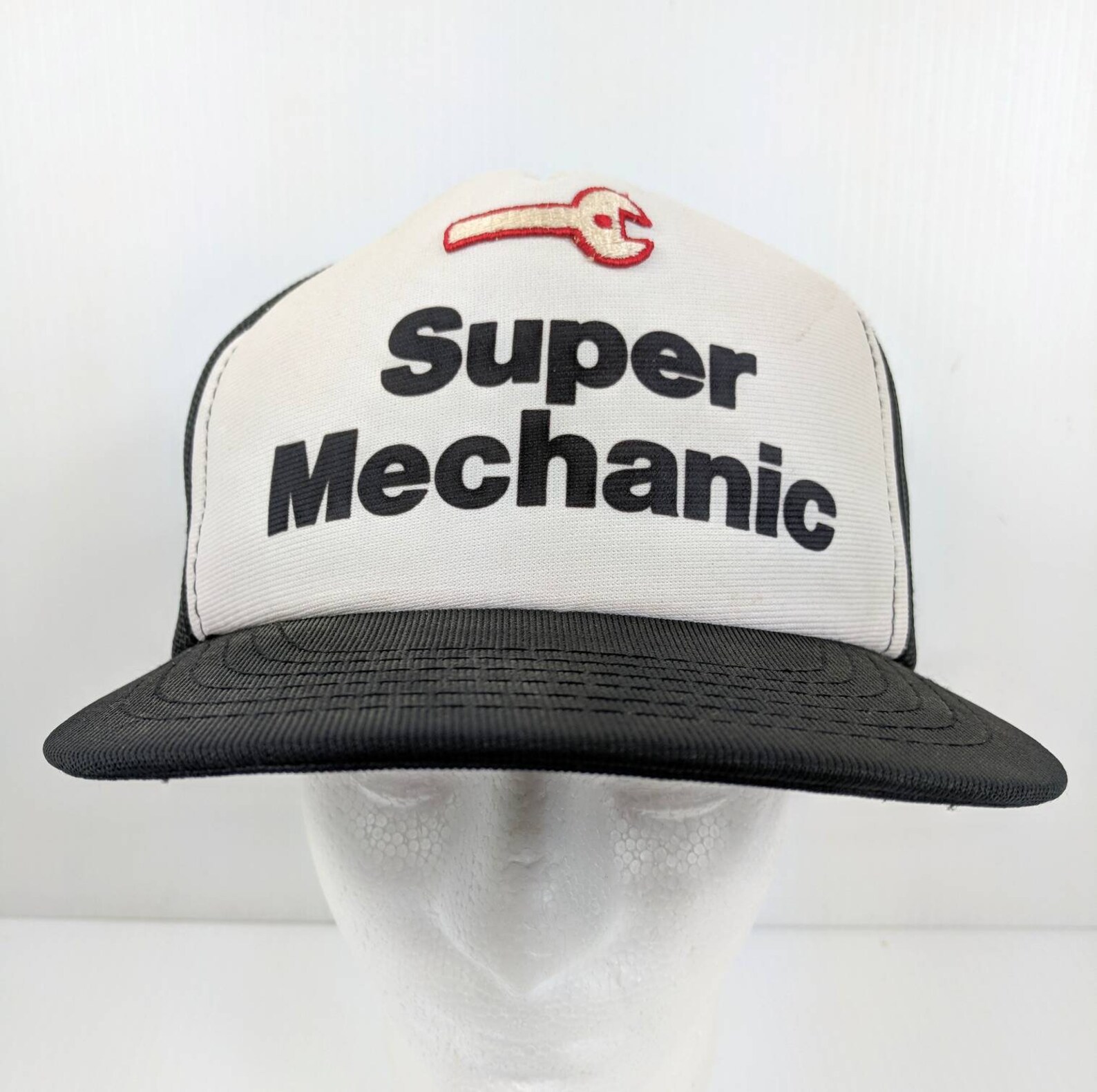Vintage Super Mechanic Automotive Snapback Mesh Adjustable | Etsy