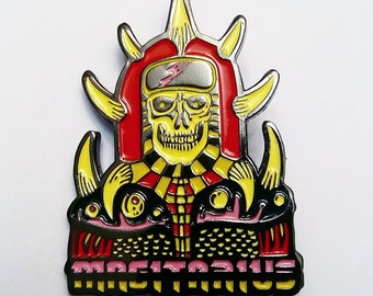 Astroskull Enamel Pin