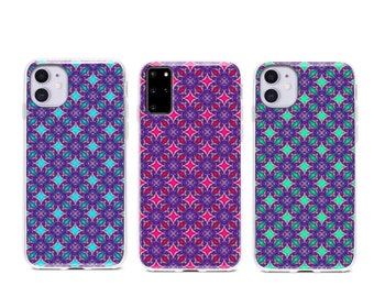 Samsung, iPhone Phone Case, Colorful Geometric Pattern, iPhone 13, 12, 11, X, XS, XR, Pro, Max, Samsung S22, S20, S21, S10, S9,A20,A21,A52
