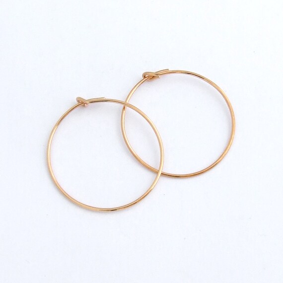 20mm Shepherds Crook Earwire 2pk Sterling Silver