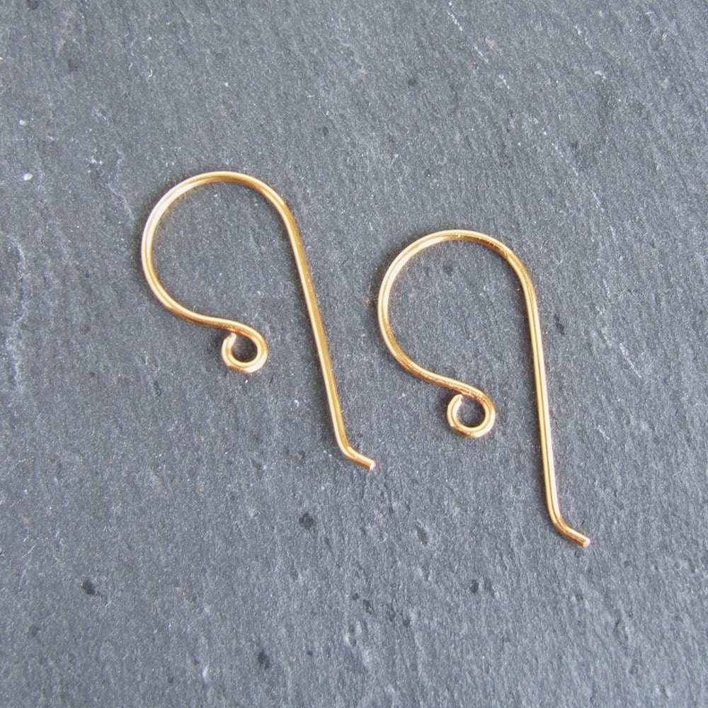Sterling 925 Silver Shepherd Hooks, Earring Findings, French Ear Hooks  Wire, Plain Pearl Earrings Hook, Silver Ear Wires, 5 Pairs, EF1050 