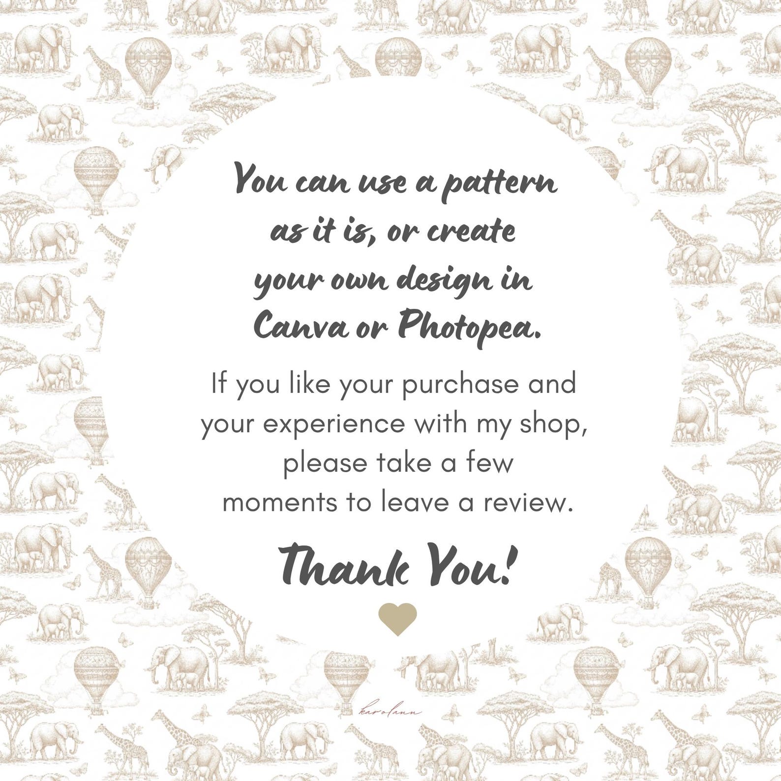 Beige Toile Safari: Neutral Pastel Seamless Pattern, Chinoiserie De ...