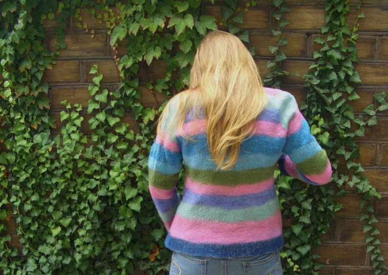Gift Idea Gift felt eco naturally felt.Love Handmade,Author jacket The fun woolen fashion Beautiful