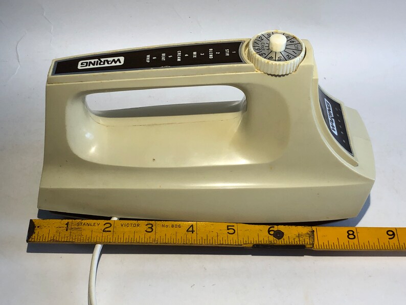 Vintage Waring Hand Mixer Retro Kitchen Kitsch Funky Multispeed