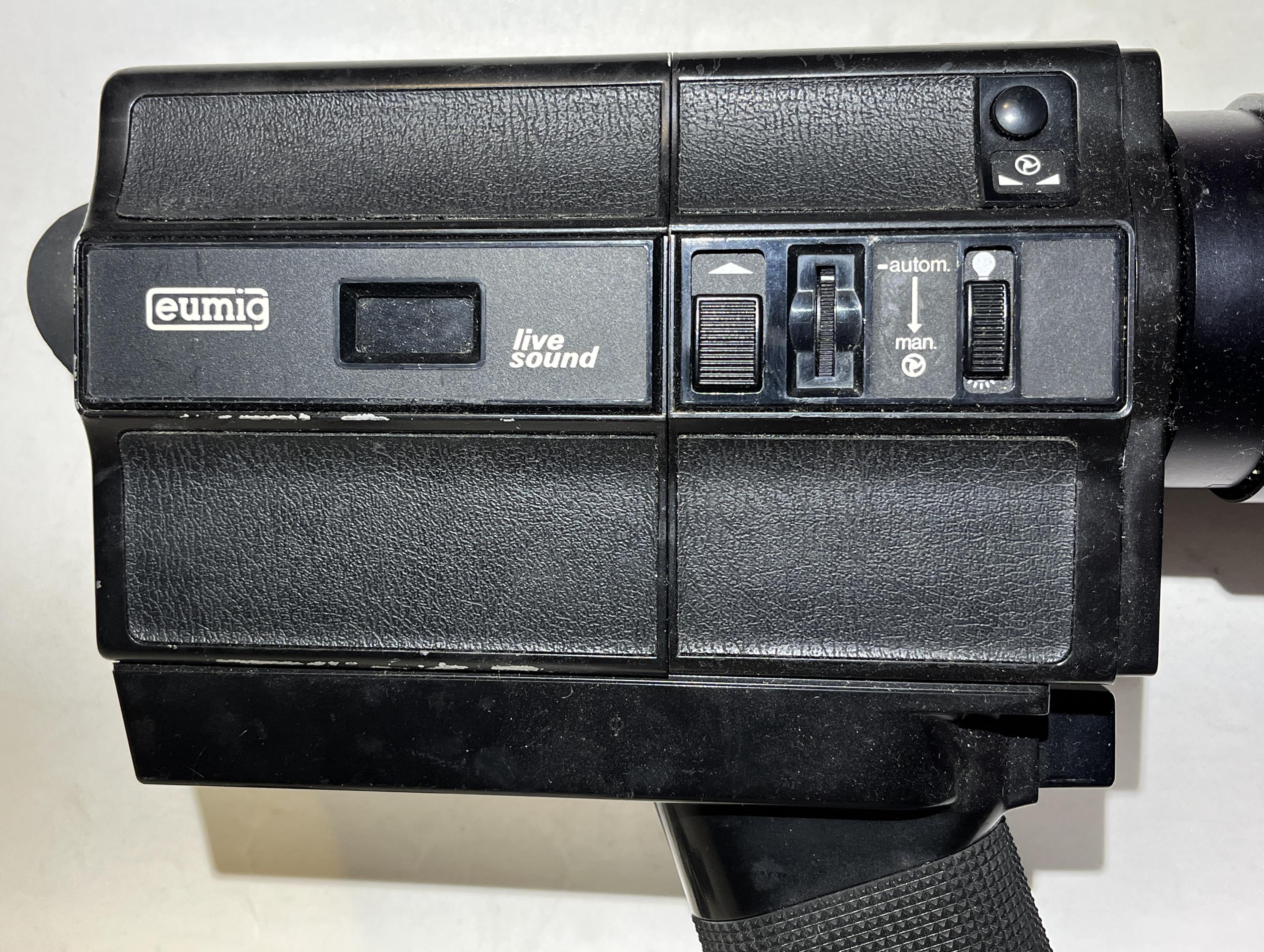 Vintage Eumig Super 8 Film Camera: 1970s Makro Sound 65 XL, Home