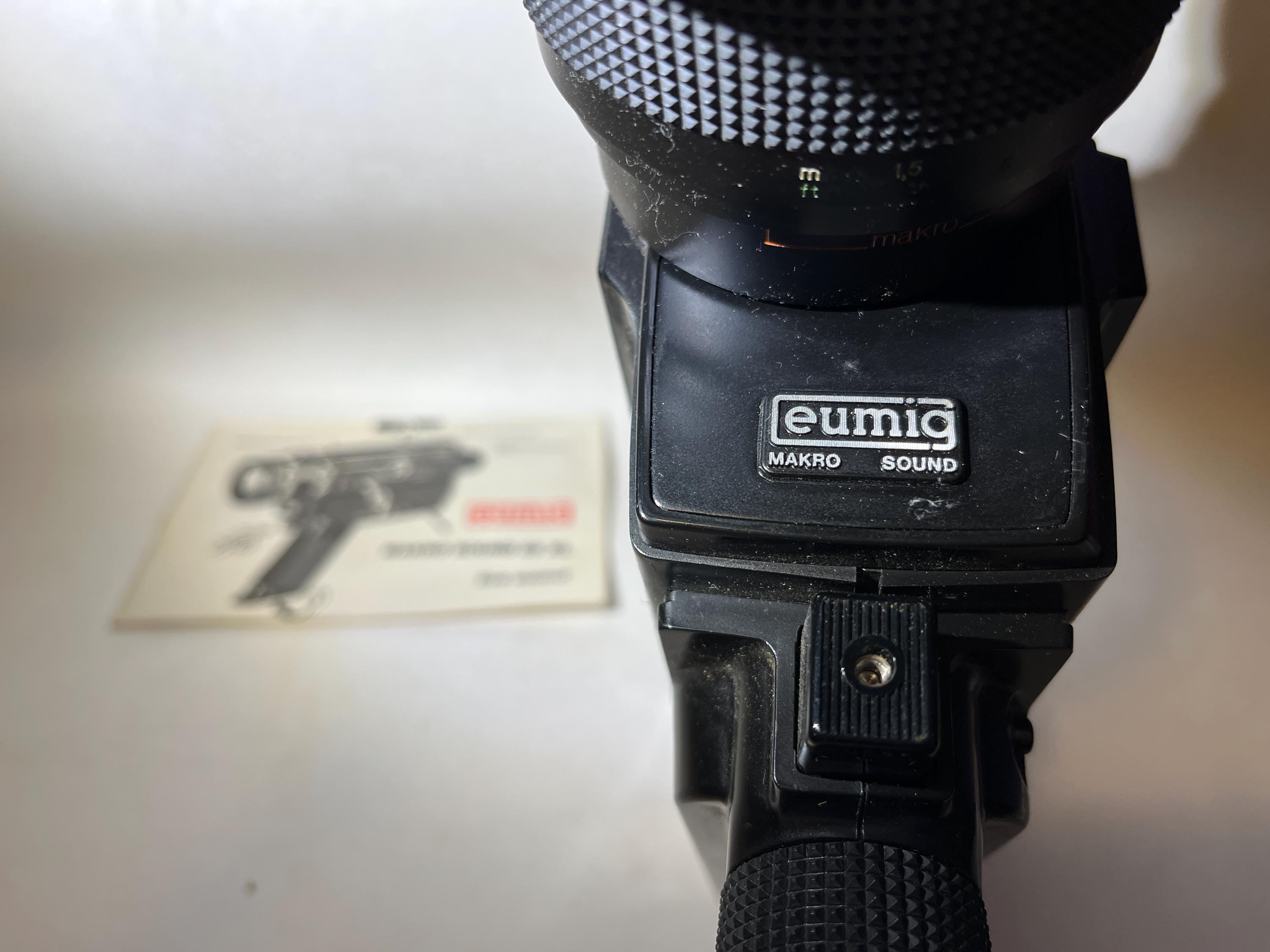 Vintage Eumig Super 8 Film Camera: 1970s Makro Sound 65 XL, Home