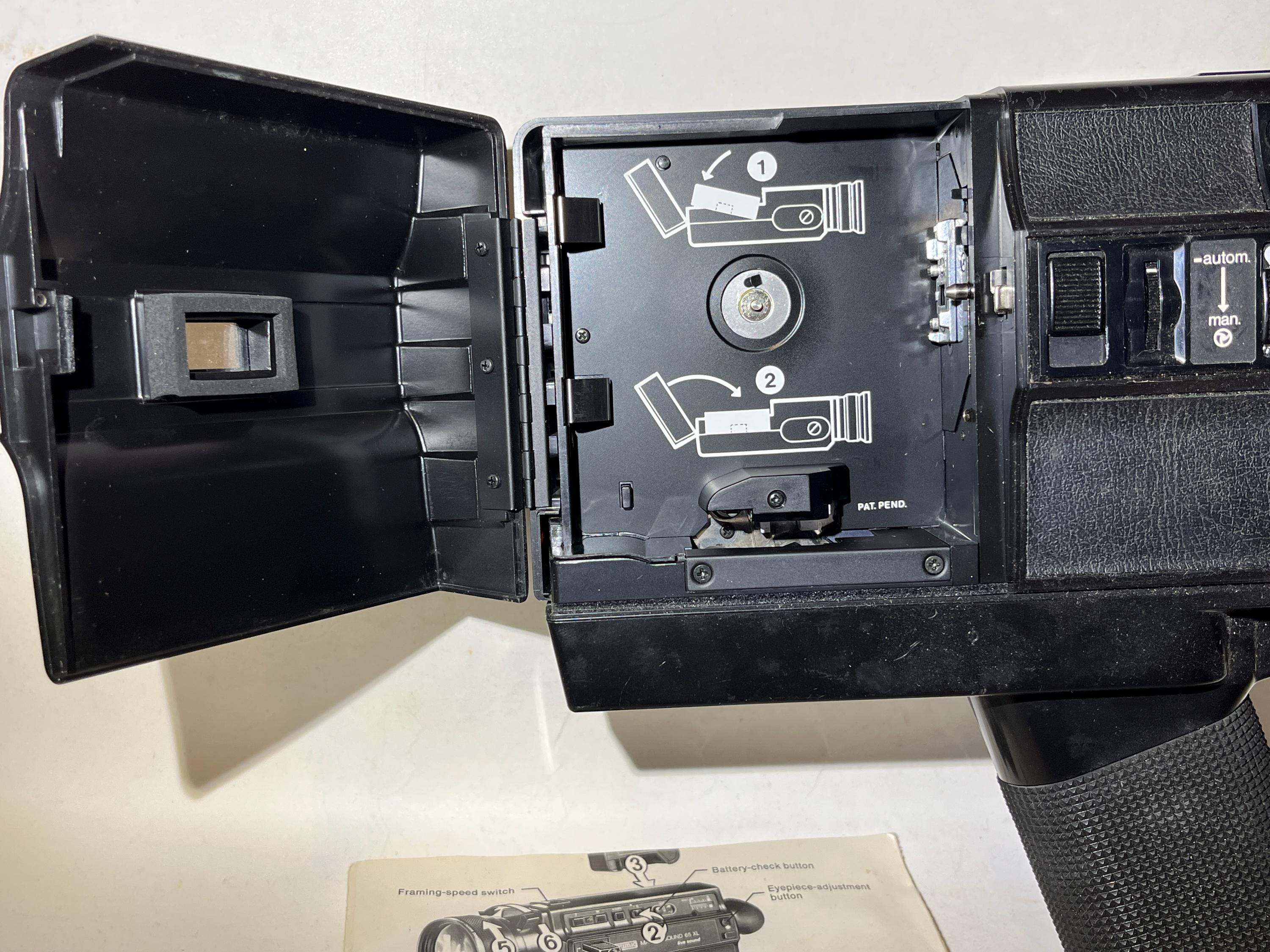 Vintage Eumig Super 8 Film Camera: 1970s Makro Sound 65 XL, Home