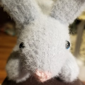 KROLIC THE BUNNY. Knitting pattern (not a finished toy)