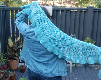 SHAWLETTE MARGOSHA. Knitting pattern