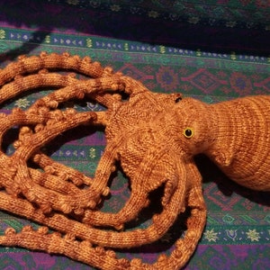 TIM the Giant Octopus knitting pattern PDF image 3