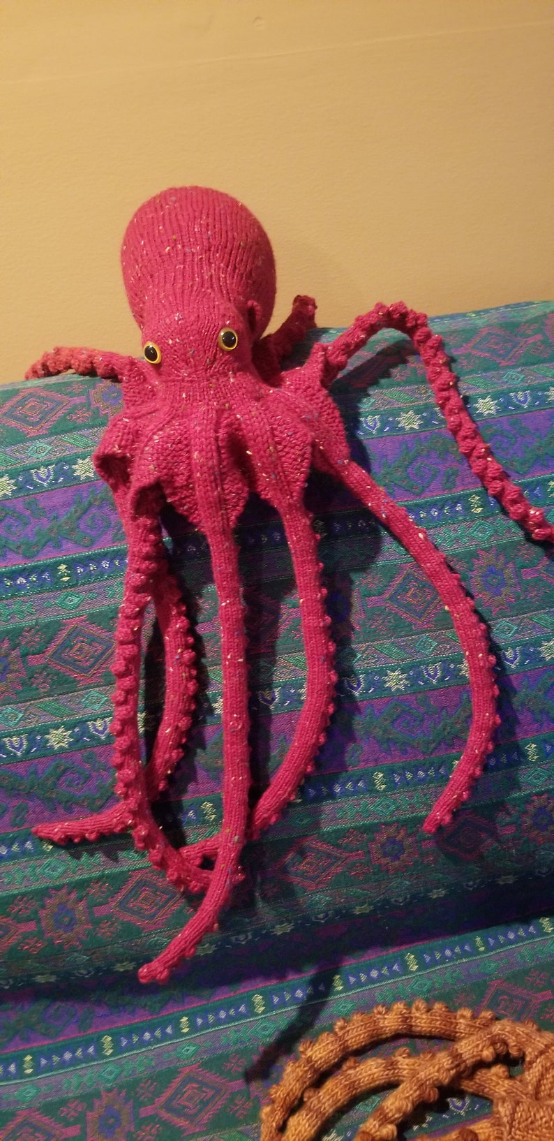 TIM the Giant Octopus knitting pattern PDF image 1