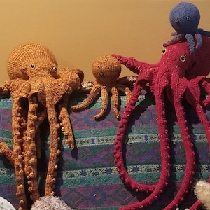 TIM the Giant Octopus knitting pattern PDF image 4