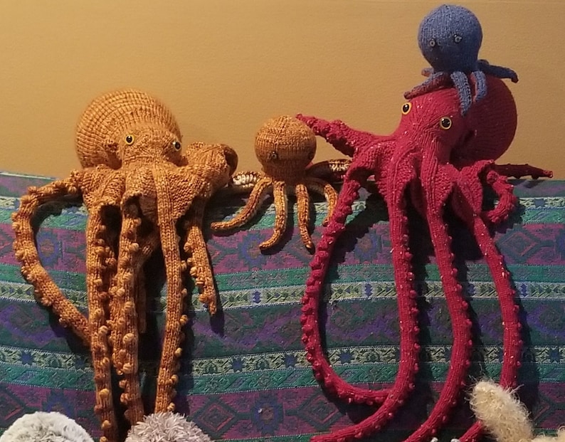 TIM the Giant Octopus knitting pattern PDF image 4