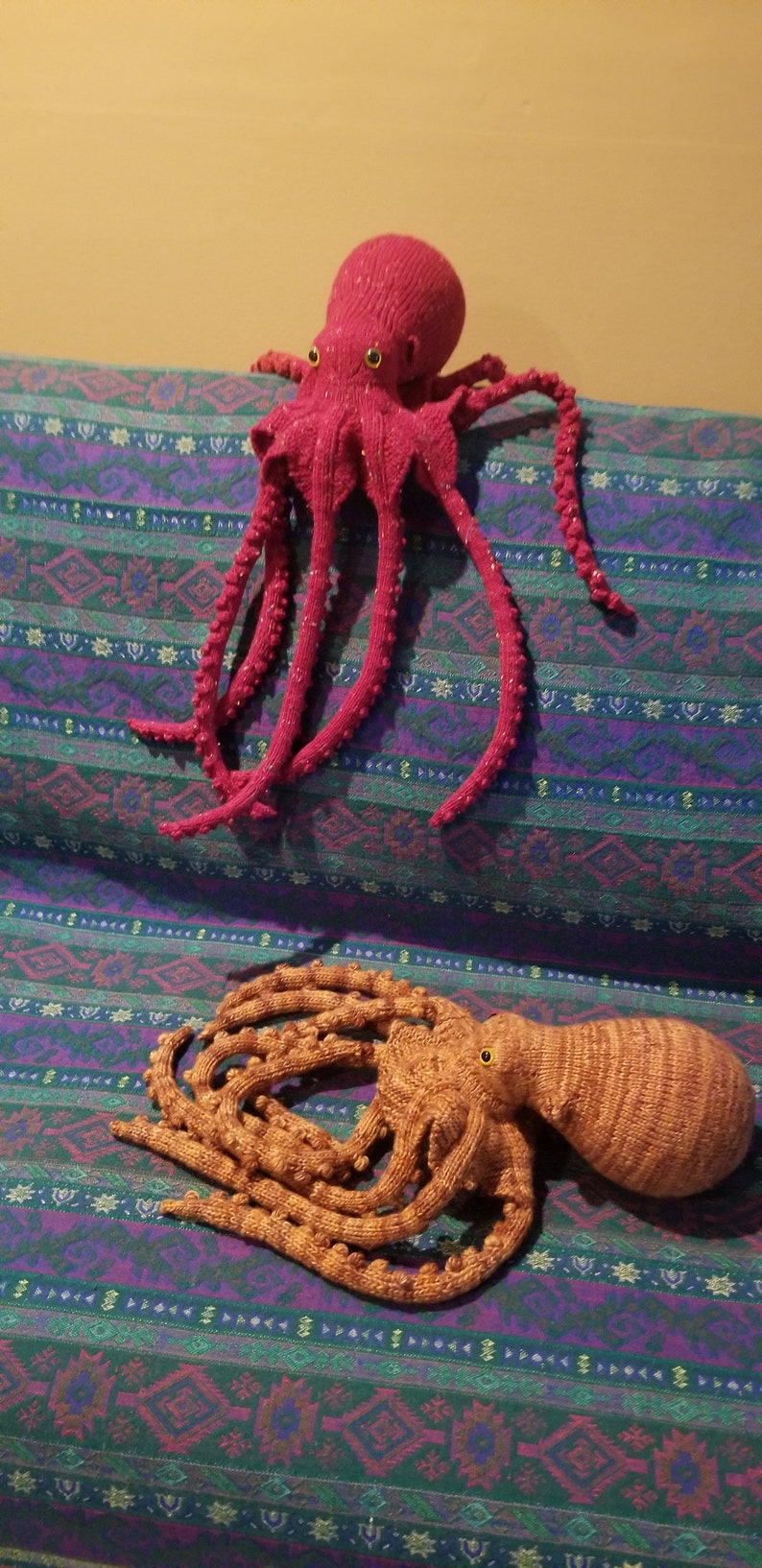 TIM the Giant Octopus knitting pattern PDF image 2