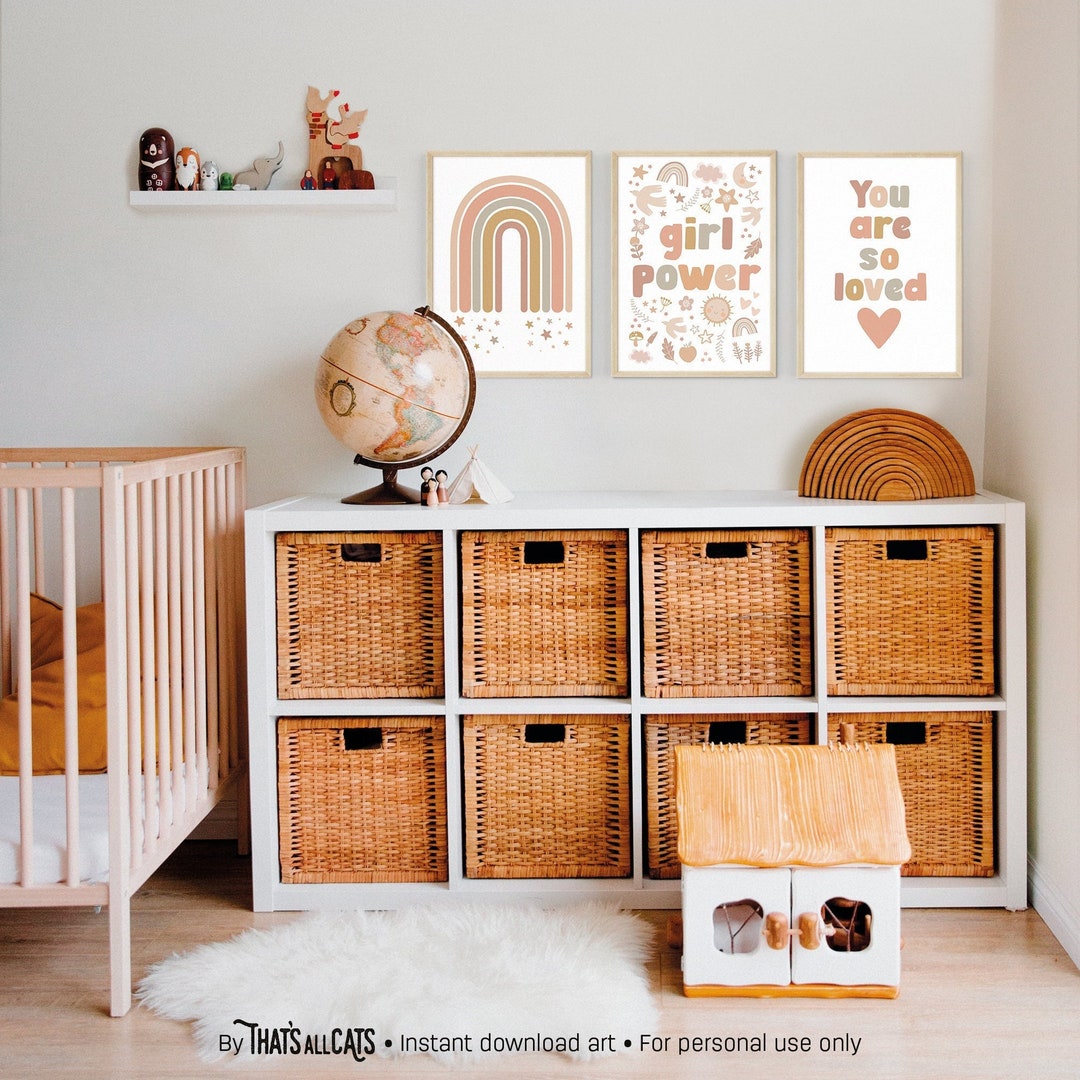 Nursery Printable Wall Art Girl, Girls Room Decor, Girl Power Print ...