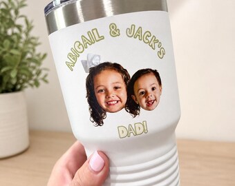 Personalized Tumbler for Men, Tumbler Personalized, Gifts for Men, Birthday Gift for Him, Groomsman Gift, Gift for Dad, Father's Day