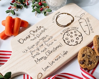 Details about Personalized Christmas Milk And Cookie Tray for Santa Personalized Plate Custom Details about Personalized Christmas Milk And Cookie Tray for Santa Personalized Plate Custom