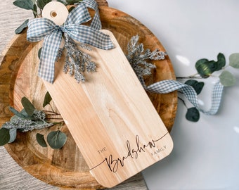 Personalized Cutting Board, Custom Charcuterie Board, Christmas Gift, Housewarming Gift,Personalized Christmas Gifts, Christmas